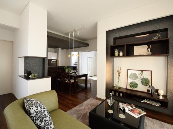 Living. living ※ 20 Building model house (October 2013) Shooting