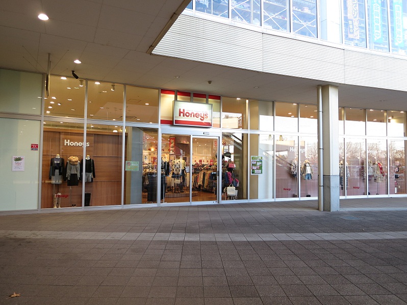 Shopping centre. Honeys Saitama Miyoshi store up to (shopping center) 1116m