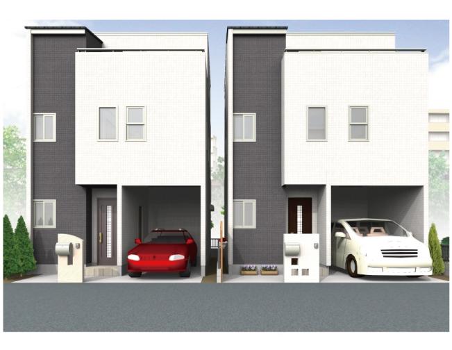 Rendering (appearance). Left (Building 2) Rendering