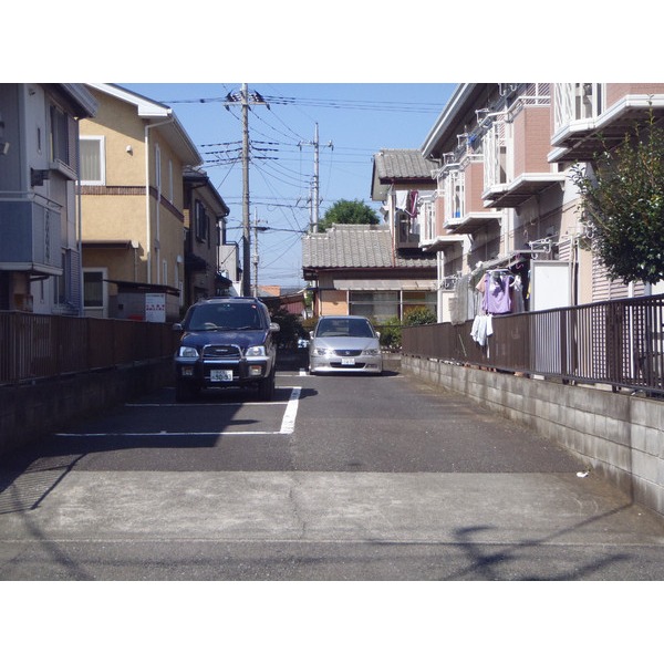 Parking lot. Vacancy ・ Amount of money to be checked