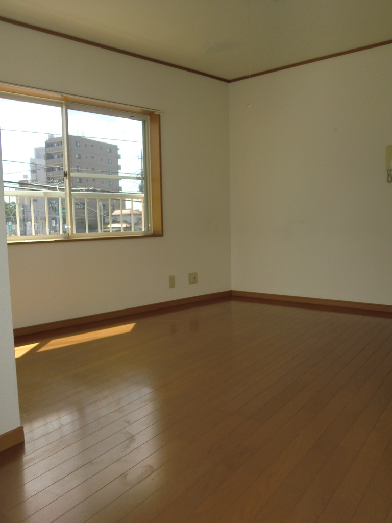 Living and room. With closet