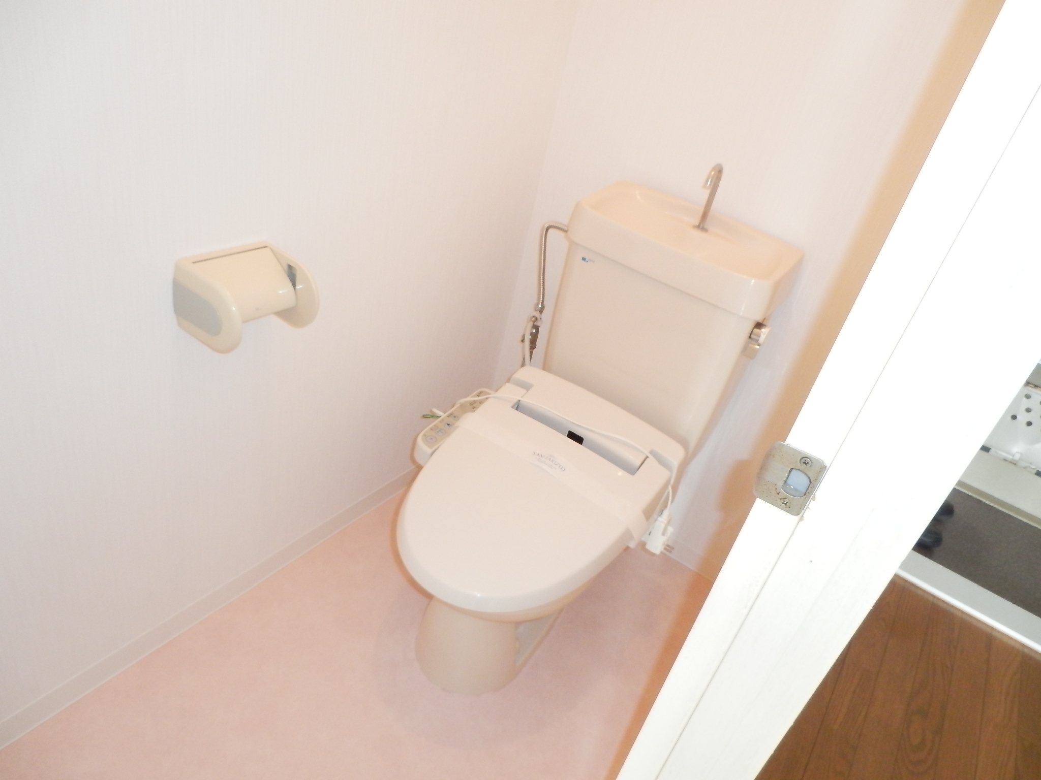 Toilet. With Washlet.