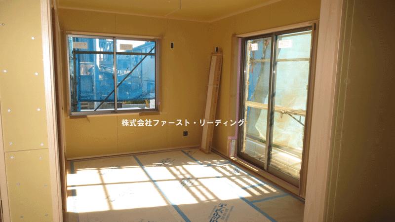 Non-living room. During woodwork (November 19, 2013) Shooting