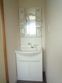 Washroom. Independent wash basin