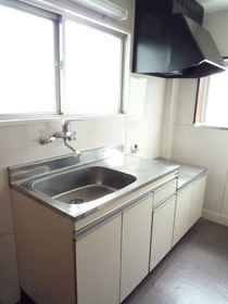 Kitchen. Bright kitchen. 