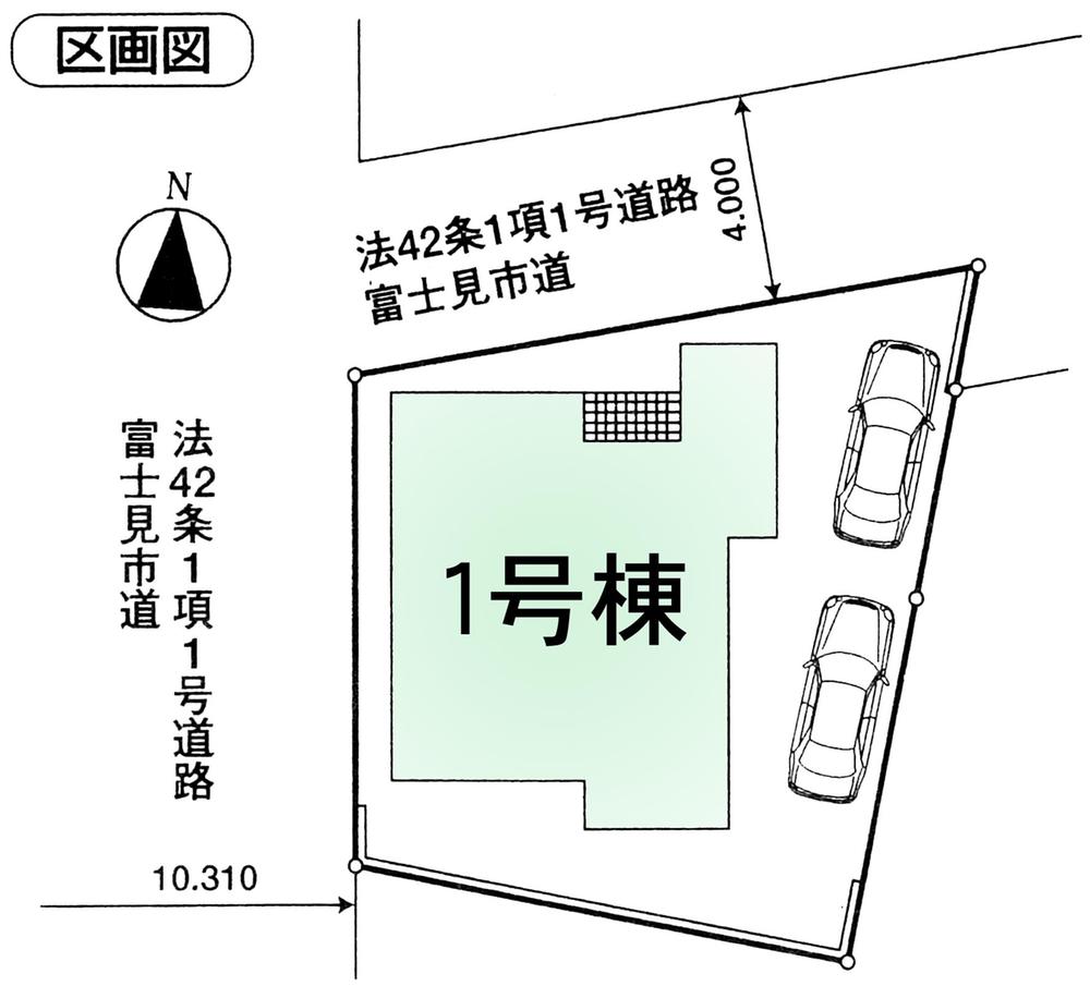 Compartment figure. 34,800,000 yen, 4LDK, Land area 118.07 sq m , Building area 94.4 sq m