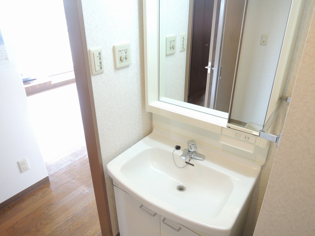 Washroom. Independent washbasin