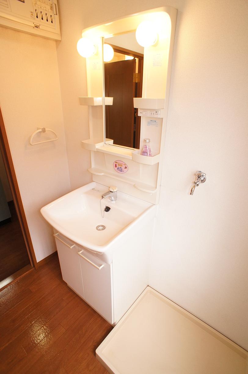 Washroom. Shampoo is vanity!