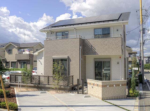 Model house photo. Model house