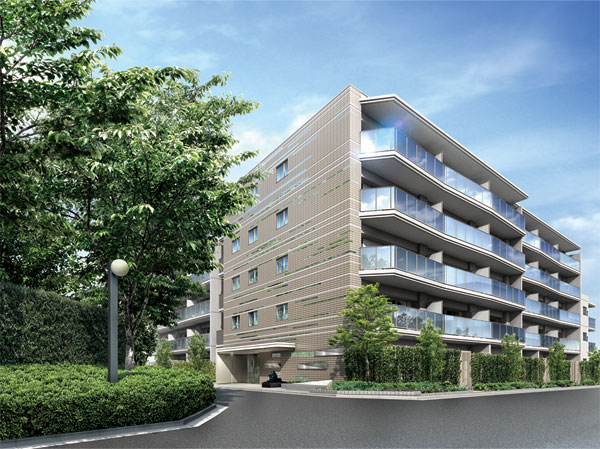 Buildings and facilities. Exterior CG