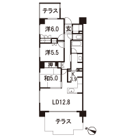 Floor: 3LDK + SIC, the occupied area: 75.66 sq m, Price: 40,500,000 yen, now on sale