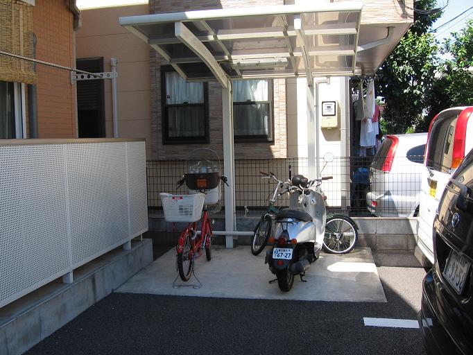 Other common areas.  ※ Bicycle-parking space