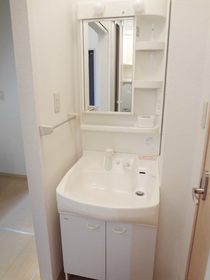 Washroom. There and happy independence washbasin