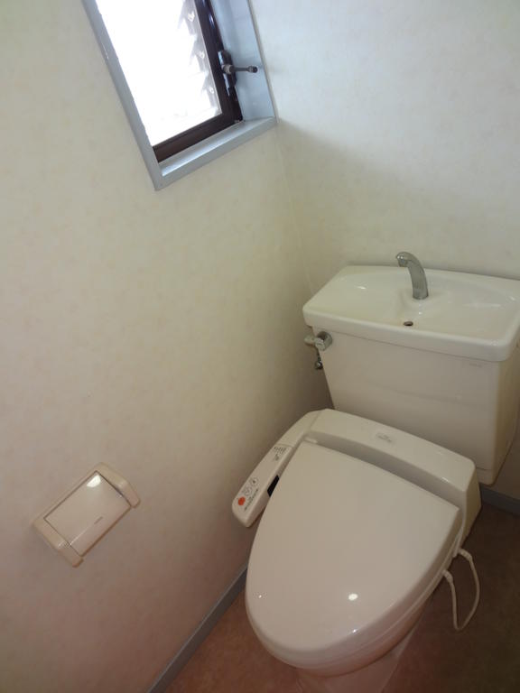 Toilet. Washlet is with function