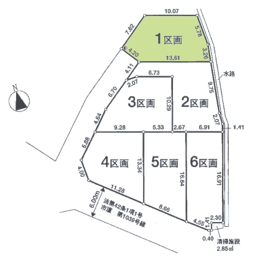 Compartment figure. Land price 19,800,000 yen, Land area 120.2 sq m