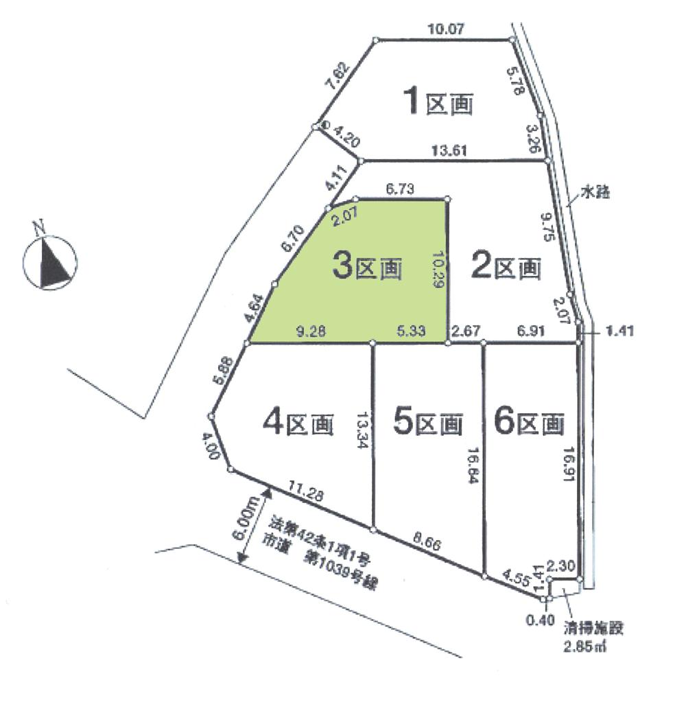 Compartment figure. Land price 21,800,000 yen, Land area 120.1 sq m