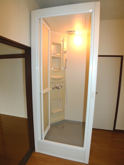 Bath. Shower room of the new