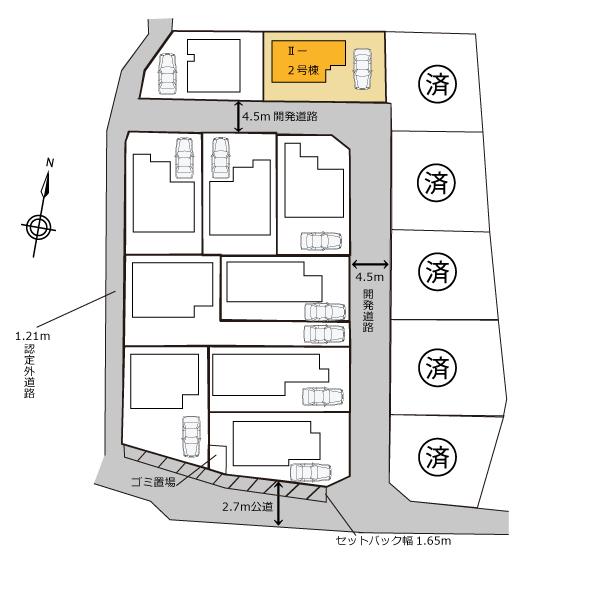 Compartment figure. 33,800,000 yen, 4LDK, Land area 125.6 sq m , Building area 98.12 sq m