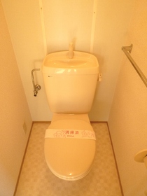 Toilet. Bus toilet Separate