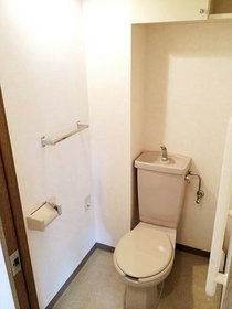 Toilet. Of course, it is a bus toilet Separate