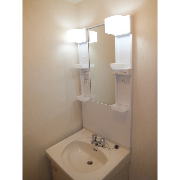 Washroom. Happy independence washbasin