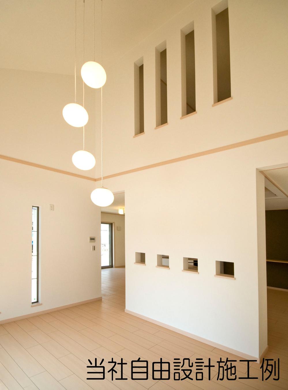 Building plan example (introspection photo). Our free design and construction example