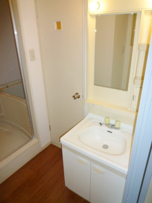 Washroom. Independent wash basin