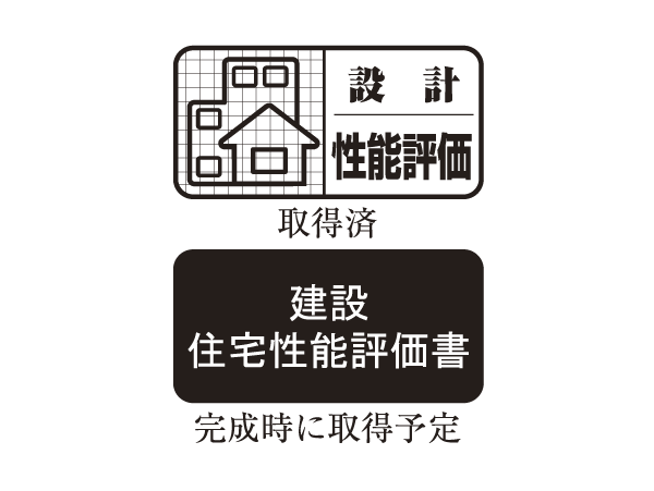 Building structure.  [Housing Performance Evaluation Report acquisition] Get the evaluation report of the design house performance evaluation by the house performance evaluation organization that has received the registration of Land, Infrastructure and Transport Minister at the time of design. further, Several times is also scheduled acquisition evaluation report on-site inspection construction house performance evaluation to be delivered through the. (All houses) ※ For more information see "Housing term large Dictionary".