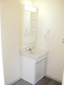 Washroom. Independence is a wash basin