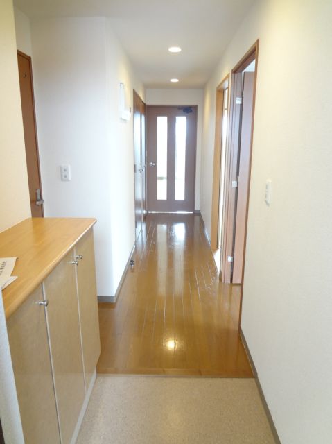 Entrance. Also it has a large cupboard in the entrance