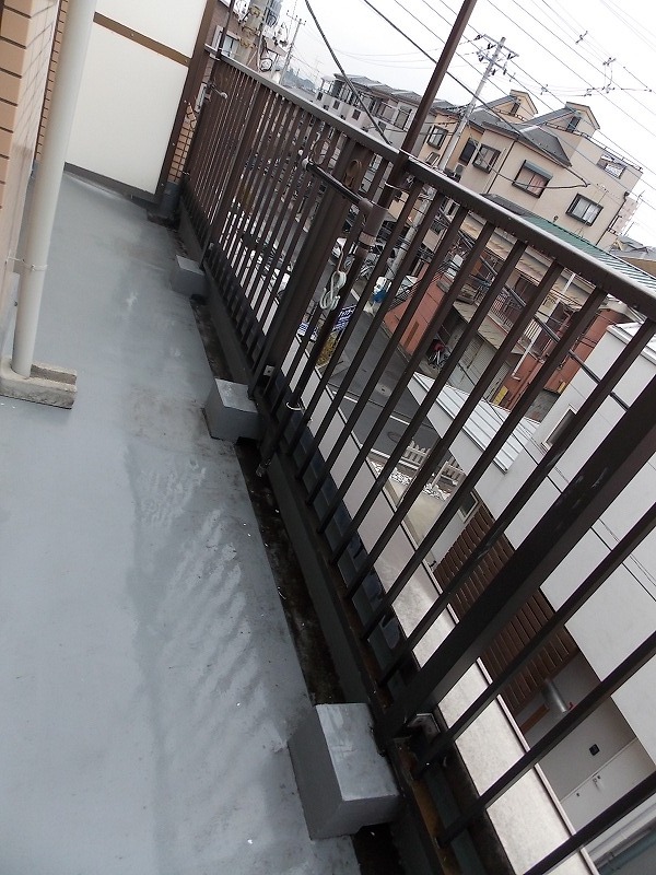 Balcony. Spacious balcony.