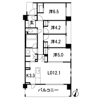 Floor: 4LDK + WIC, the occupied area: 80.37 sq m