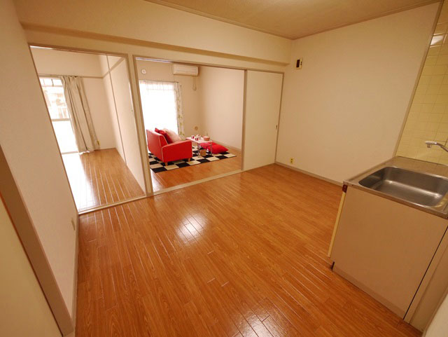 Living and room. dining kitchen