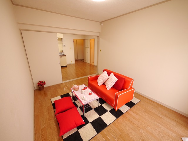 Living and room. Western style room