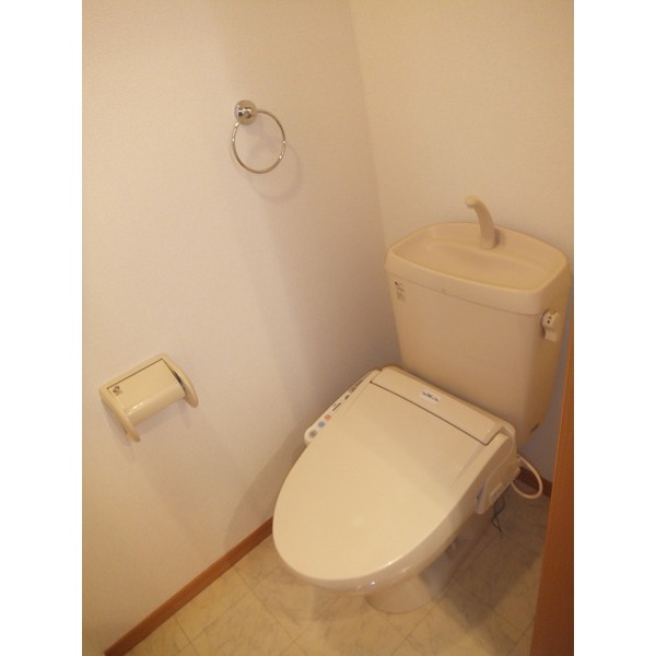 Toilet. With Washlet