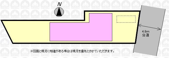 Compartment figure. 31,800,000 yen, 4LDK + S (storeroom), Land area 141.88 sq m , Building area 97.59 sq m