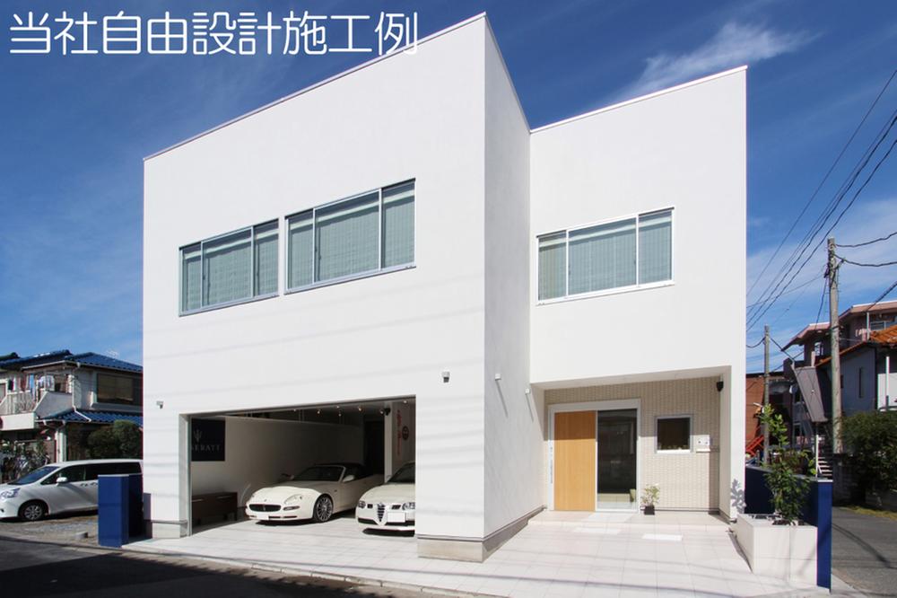 Building plan example (exterior photos). Our free design and construction example