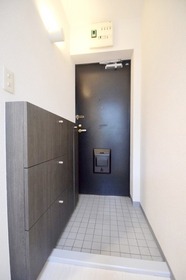 Entrance. With cupboard