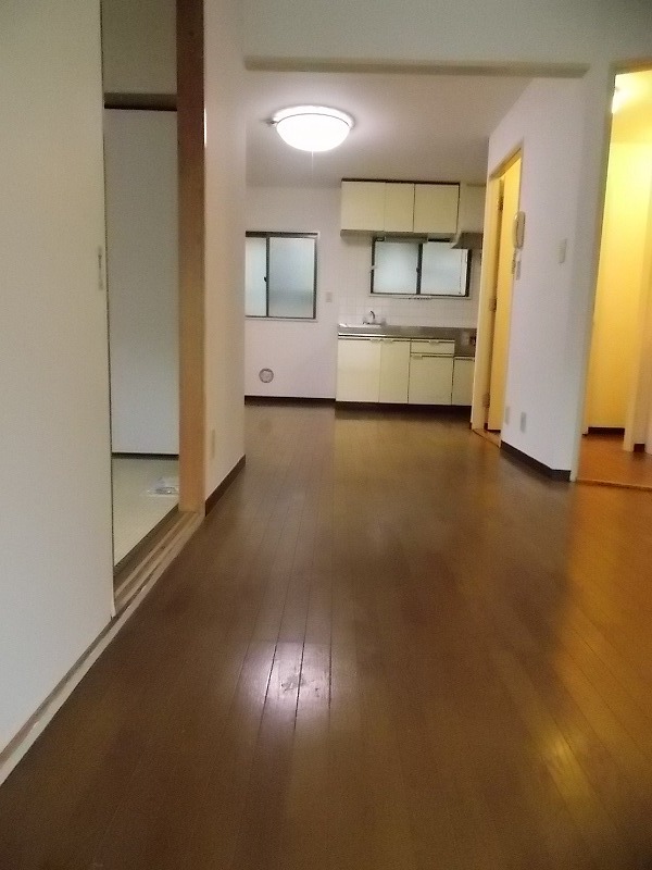 Living and room. Living as seen from the balcony side. 