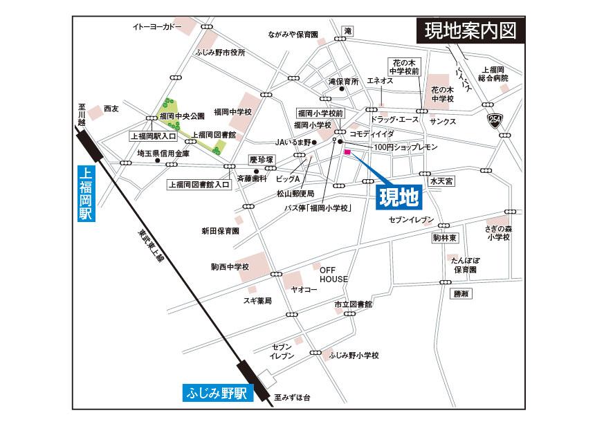 Local guide map. Information map