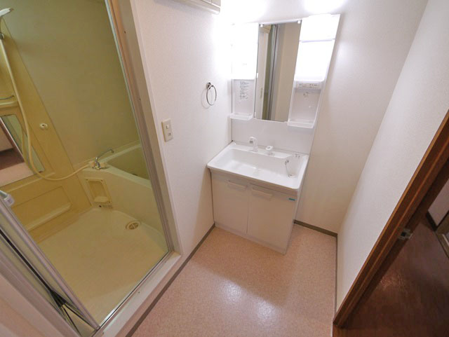 Washroom. Shampoo dresser