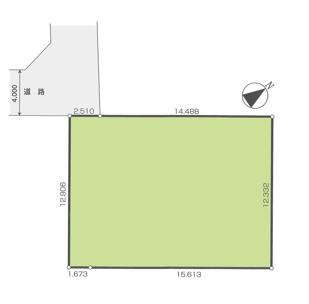 Compartment figure. Land price 32 million yen, Land area 216.43 sq m compartment view