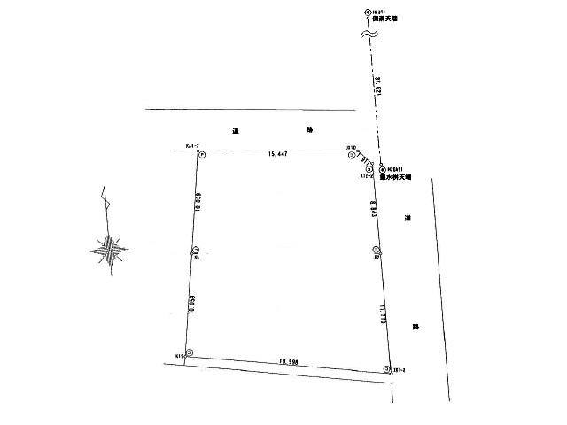 Compartment figure. Land price 19,750,000 yen, Land area 382.98 sq m