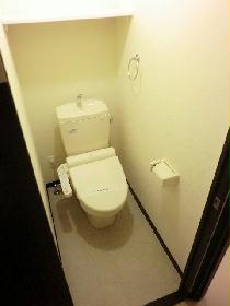 Toilet. Washlet Installed