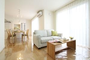 Living. 11 Building LDK. The room is furnished that has been coordinated in. 