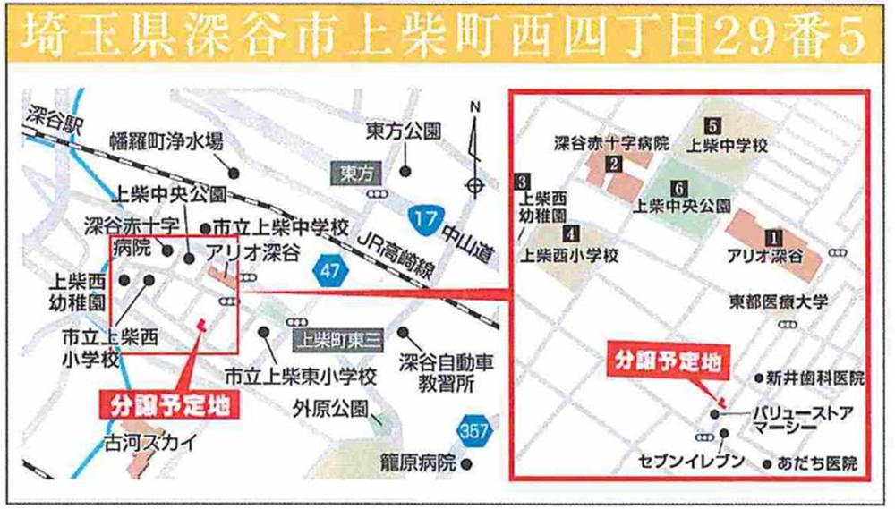 Local guide map