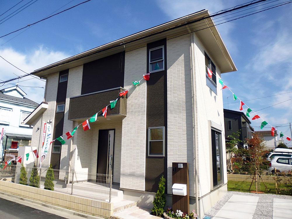 Local appearance photo. Flat 35S Eco 20 years reference corresponding specification, Eco Jaws, Cubic Bee structure of (seismic grade 3 or equivalent) house / Local appearance (2013 November shooting)