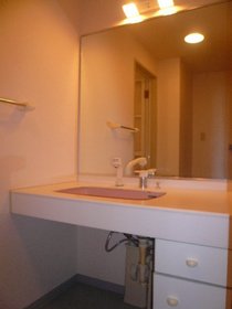 Washroom. Shampoo is with Dresser.