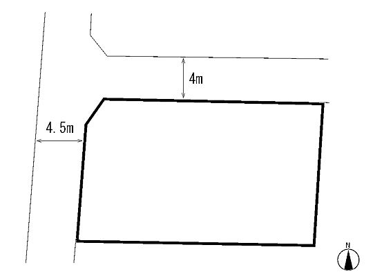 Compartment figure. Land price 8 million yen, Land area 168.76 sq m