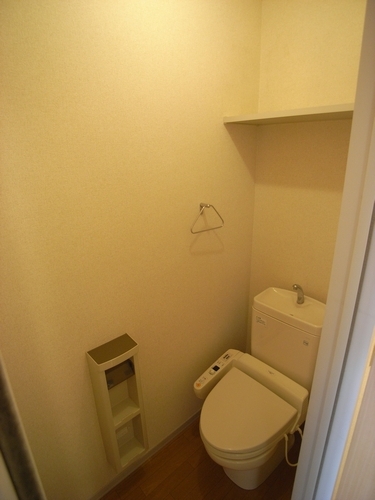 Toilet. Warm water washing toilet seat